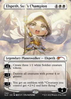 Elspeth, Sun's Champion Secret Lair Drop - Li'l Walkers Art